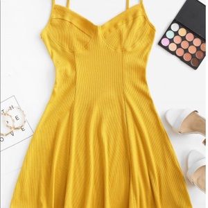 Yellow dress